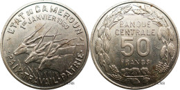 Cameroun - République - 50 Francs 1960 - TTB+/AU50 - Mon7684 - Camerun