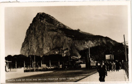 CPA Gibraltar-North View Of Rock And British Frontier Gates (320562) - Gibraltar