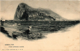 CPA Gibraltar-Gibraltar From Spanish Shore (320690) - Gibraltar