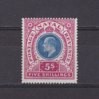 SOUTH AFRICA NATAL 1902, SG# 140, CV £65, MH - Natal (1857-1909)