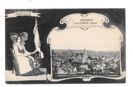 DEPT 68 - Souvenir D'ALTKIRCH - Vue Générale - BAR 15 - - Altkirch