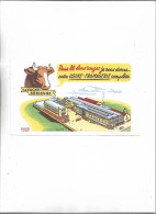 Buvard Ancien Fromage La Vache Sérieuse Pour 40 Bons Rouges Vous Avez Cette Usine-Fromagerie Complète - Levensmiddelen