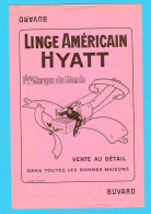BUVARD / BLOTTER / Linge Americain HYATT  & Cote :9/76 - Kleding & Textiel