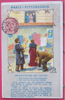 75 - Paris Pittoresque - Chanteurs De Cours - Cadre Style Art Déco 1906 - Ambachten In Parijs
