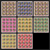 60018 Neuf ** MNH Mi N°259/265 TOUR DE FRANCE Cyclisme Velo Cycling Guinée équatoriale Guinea Feuilles Sheets - Cyclisme