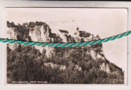 Carte Photo, Fotokaart, Oberes Donautal, Schloss Werenwag, 1941 Feldpost, Nazi Stempel - Sigmaringen