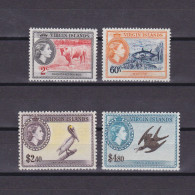 VIRGIN ISLANDS 1956, SG# 151-161, CV £104, Part Set, Birds, Fish, MH - Iles Vièrges Britanniques