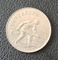 Luxemburg 1 Franc 1957 - KM# 46.2 - Lussemburgo