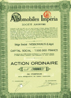 AUTOMOBILES IMPÉRIA - Auto's