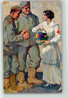 39193254 - Liebesgaben Fuer Die Soldaten Sign. William Krause  WK I - Red Cross
