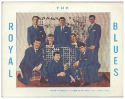 C1130/ The Royal Blues  Showband  Aus Irland  Autogrammkarte 15,5 X 12 Cm - Autres & Non Classés