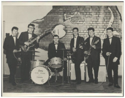 C1147/ Clive Ritchie And The Couriers UK Beat- Popgruppe Foto 21 X 16 Cm Ca.1968 - Autres & Non Classés