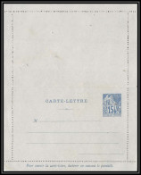 79795 15c Bleu Neuf Tb Entier Stationery Carte Lettre Colonies Générales - Alphée Dubois