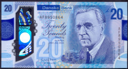 UK Northern Ireland 20 Pounds 2022 UNC # P- W215 (2) < Danske Bank > - 20 Pounds