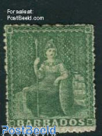 Barbados 1870 1/2p, Unused Hinged, Unused (hinged) - Barbades (1966-...)
