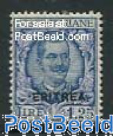 Eritrea 1926 1.25L, Stamp Out Of Set, Unused (hinged) - Erythrée