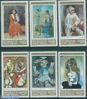 Guinea Bissau 1981 Picasso 6v, Mint NH, Performance Art - Circus - Art - Modern Art (1850-present) - Pablo Picasso - P.. - Circus