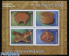 Uzbekistan 2011 Cultural Heritage 4v M/s, Mint NH, Art - Art & Antique Objects - Ouzbékistan