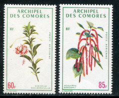 COMORES- P.A Y&T N°37 Et 38- Neufs Sans Charnière ** - Posta Aerea
