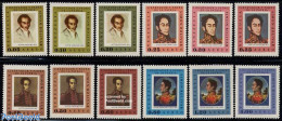 Venezuela 1967 Simon Bolivar 12v (printed In Wien), Mint NH, Paintings - Venezuela