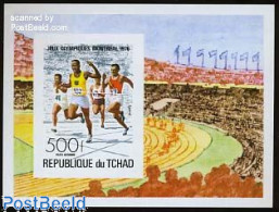 Chad 1976 Olympic Games Montreal S/s, Imperforated, Mint NH, Sport - Athletics - Olympic Games - Tschad (1960-...)