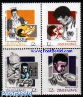 Zimbabwe 1987 Children Health 4v [+], Mint NH, Health - Health - Zimbabwe (1980-...)