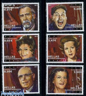 Greece 2011 Greek Actors 6v, Mint NH, Performance Art - Theatre - Unused Stamps