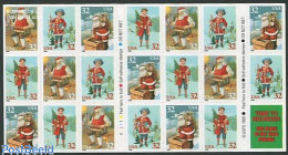 United States Of America 1995 Christmas Foil Booklet, Mint NH, Religion - Christmas - Stamp Booklets - Ongebruikt