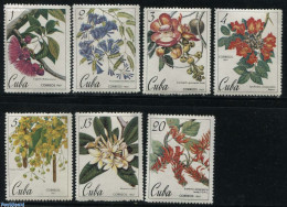 Cuba 1967 Botanic Gardens 7v, Mint NH, Nature - Flowers & Plants - Unused Stamps