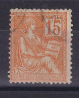 France Année 1900-01 Type Mousson N° 117 Obl Réf 8421 - 1900-02 Mouchon
