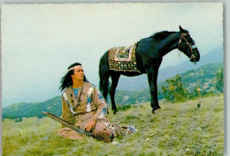 12054074 - Indianer Pierre Brice - Karl May Film - Native Americans