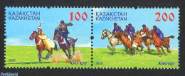 Kazakhstan 2016 National Sports Festival 2v [:], Mint NH, Nature - Sport - Horses - Sport (other And Mixed) - Kazakhstan