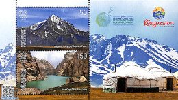 Kyrgyzstan 2017 Tourism S/s, Mint NH, Sport - Various - Mountains & Mountain Climbing - Tourism - Climbing