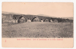 IRAN - Persia -  PERSE   -  Route Enzely - Téhéran - Pont - CPA - PC - 1910s - Iran