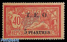 Syria 1919 5p On 40c, Stamp Out Of Set, Unused (hinged) - Syrie