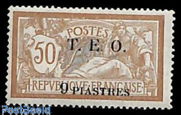 Syria 1919 9pia On 50c, Stamp Out Of Set, Unused (hinged) - Syrie