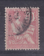 France Année 1902 Type Mousson Retouché N° 124 Obl Réf 8819 - 1900-02 Mouchon