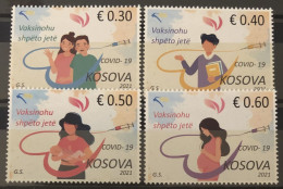 Kosovo, 2021, Mi: 551/54 , Definitive Stamps (MNH) - Kosovo