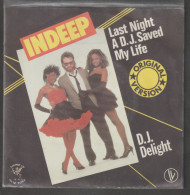 Disque Vinyle 45t - Indeep - Last Night A DJ Saved My Life - Disco & Pop