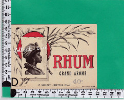 R715 ETIQUETTE MIEUSET BRETEUIL EURE - Rhum