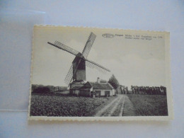 ZINGEM Molen 't Dal. Dagtekent Van 1154 Udste Molen Van België Moulin Carte Postale PK Post Kaart Card - Zingem