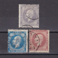 NORWAY 1856, Sc# 3-5, CV $205, Used - Gebruikt