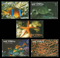 Turkey 5 Phonecards Sea Life Used - Turchia