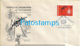 244159 ARGENTINA BUENOS AIRES COVER CANCEL YEAR 1962 CAMPAÑA DE ERRADICACION DEL PALUDISMO INSECT  NO POSTAL POSTCARD - Autres & Non Classés