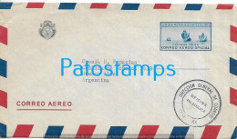 244172 COSTA RICA COVER CANCEL CIRCULATED TO ARGENTINA POSTAL STATIONERY NO POSTCARD - Costa Rica