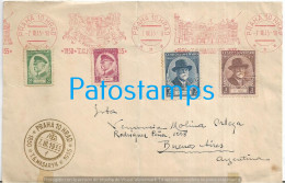 244189 CZECH REPUBLIC PRAHA COVER CANCEL YEAR 1935 CIRCULATED TO ARGENTINA NO POSTAL POSTCARD - Autres & Non Classés