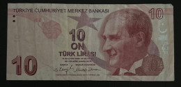 CRBX2310 BILLETE TURQUIA 10 LIRASI 1970 MBC - Other - Asia