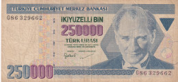 CRBX2322 BILLETE TURQUIA 250000 LIRASI 1970 BC - Other - Asia