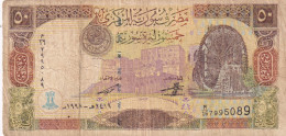 CRBX2276 BILLETE SIRIA 50 POUNDS 1998 USADO - Other - Asia