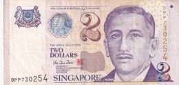 CRBX2270 BILLETE SINGAPUR 2 DOLARES MBC - Other - Asia